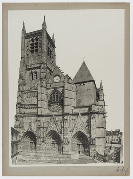 Vorschaubild Meaux: Kathedrale, Westfassade. Foto von Séraphin-Médéric Mieusement Nr. 13921